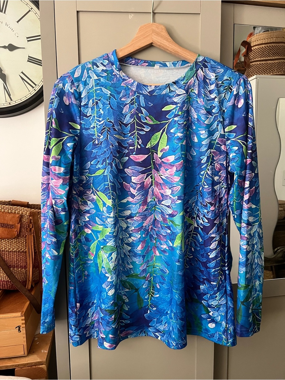 🌸Floral long sleeve top